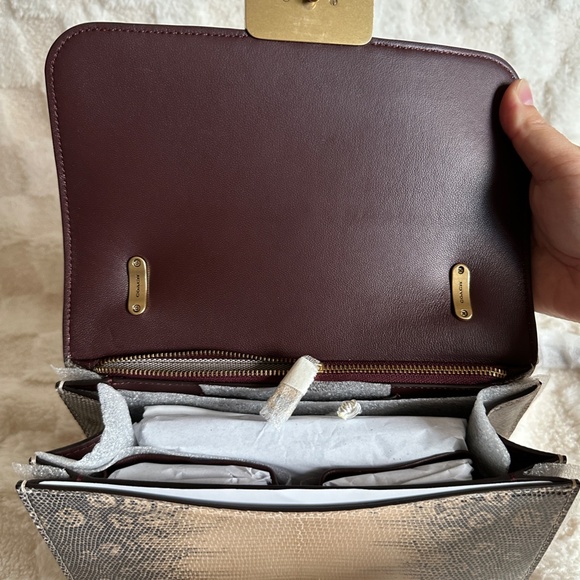 NWT! RARE! Coach C2659 Alie Shoulder Bag In Lizard Women's Crossbody Runway - Picture 9 of 14